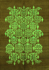 Oriental Green Industrial Rug, urb694grn