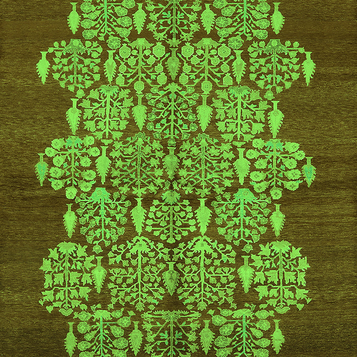 Oriental Green Industrial Rug, urb694grn