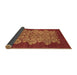 Sideview of Oriental Brown Industrial Rug, urb694brn