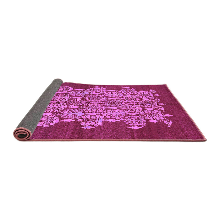 Sideview of Oriental Purple Industrial Rug, urb694pur