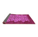 Sideview of Oriental Purple Industrial Rug, urb694pur