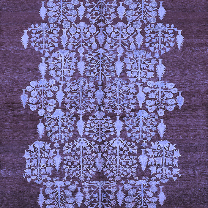 Oriental Blue Industrial Rug, urb694blu