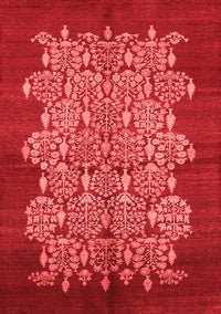 Oriental Red Industrial Rug, urb694red