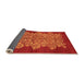 Sideview of Oriental Orange Industrial Rug, urb694org