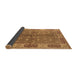 Sideview of Oriental Brown Traditional Rug, urb695brn