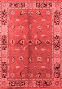 Oriental Red Traditional Rug, urb695red