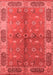 Oriental Red Traditional Area Rugs