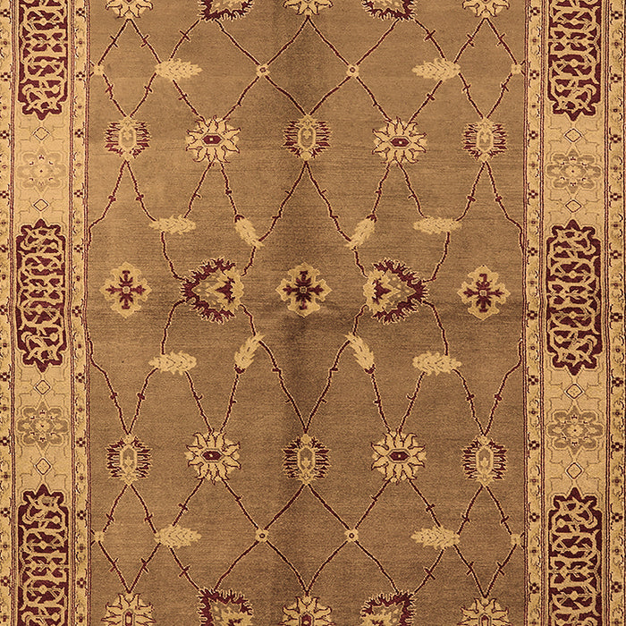 Oriental Brown Traditional Rug, urb695brn