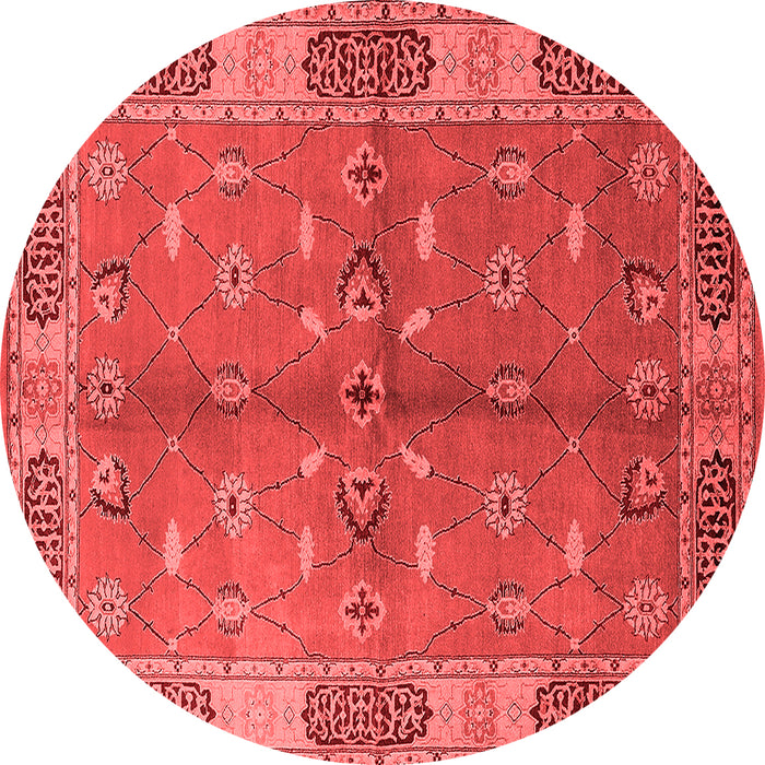 Oriental Red Traditional Rug, urb695red