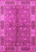 Oriental Pink Traditional Rug, urb695pnk