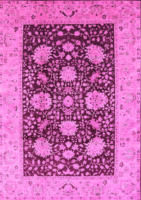 Oriental Pink Traditional Rug, urb696pnk