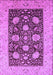Oriental Purple Traditional Rug, urb696pur