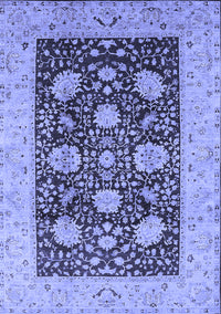 Oriental Blue Traditional Rug, urb696blu