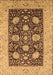 Oriental Brown Traditional Rug, urb696brn