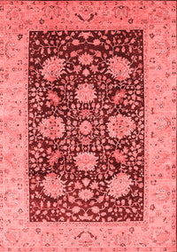 Oriental Red Traditional Rug, urb696red