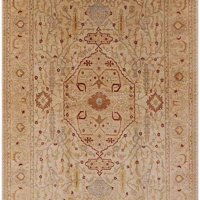 Mid-Century Modern Chocolate Brown Oriental Rug, urb697