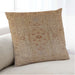Lifestyle Image of Mid-Century Modern Urban Square Chocolate Brown Throw Pillow, 18 inch by 18 inch, pwurb697