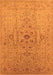 Oriental Orange Traditional Rug, urb697org