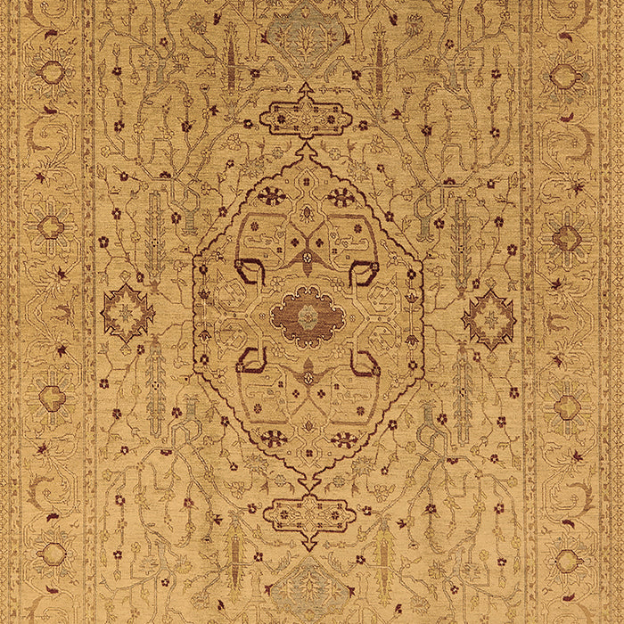 Oriental Brown Traditional Rug, urb697brn