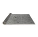 Sideview of Oriental Gray Traditional Rug, urb697gry