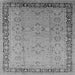 Square Oriental Gray Industrial Rug, urb698gry