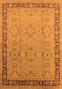 Oriental Orange Industrial Rug, urb698org