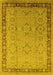 Oriental Yellow Industrial Rug, urb698yw