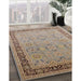 Machine Washable Industrial Modern Brown Rug in a Family Room, wshurb698
