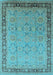 Oriental Light Blue Industrial Rug, urb698lblu