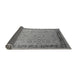 Sideview of Oriental Gray Industrial Rug, urb698gry