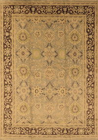 Oriental Brown Industrial Rug, urb698brn