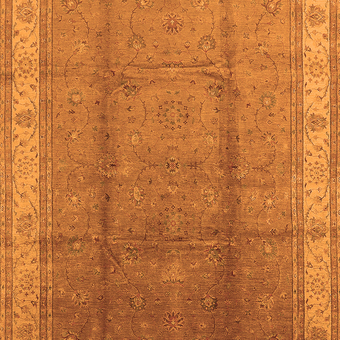 Oriental Orange Traditional Rug, urb699org