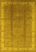 Oriental Yellow Traditional Rug, urb699yw