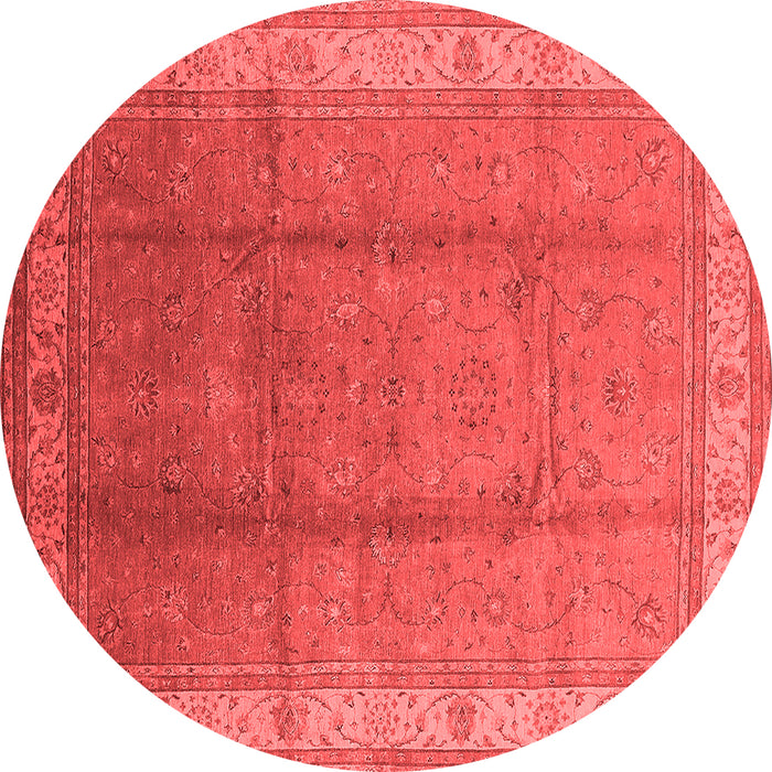 Machine Washable Oriental Red Traditional Rug, wshurb699red
