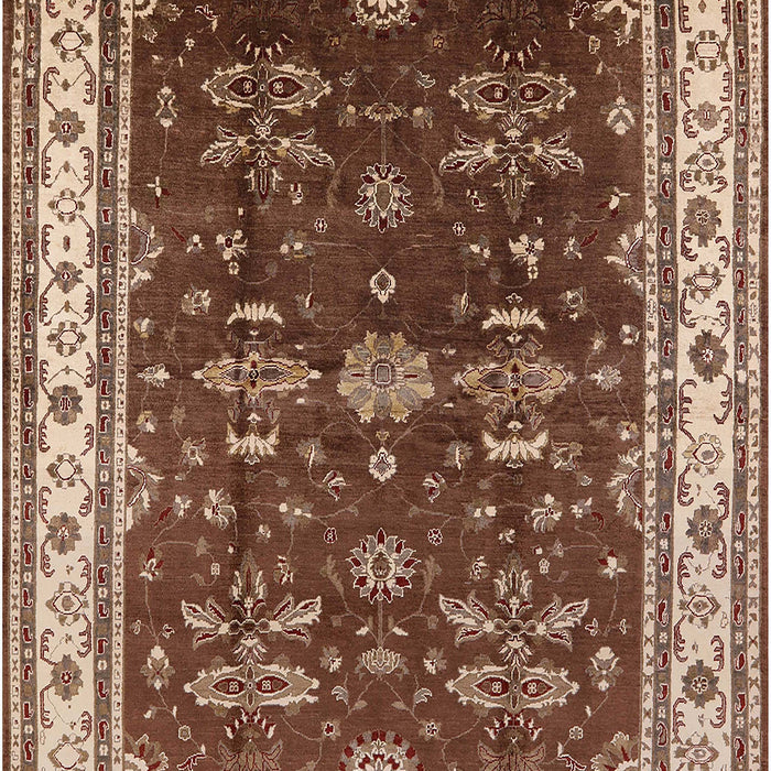 Mid-Century Modern Light Copper Gold Oriental Rug, urb700