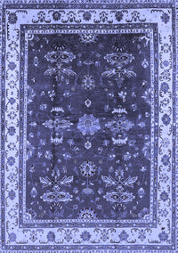 Oriental Blue Traditional Rug, urb700blu