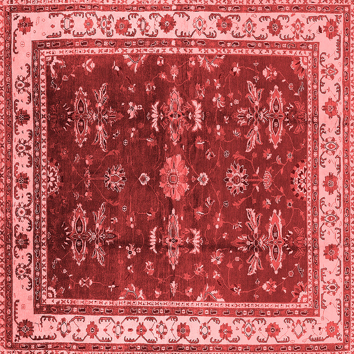 Oriental Red Traditional Rug, urb700red
