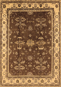 Oriental Brown Traditional Rug, urb700brn