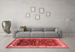 Traditional Red Washable Rugs