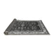 Sideview of Oriental Gray Traditional Rug, urb700gry