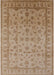 Machine Washable Industrial Modern Light Brown Rug, wshurb701