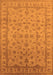 Oriental Orange Industrial Rug, urb701org