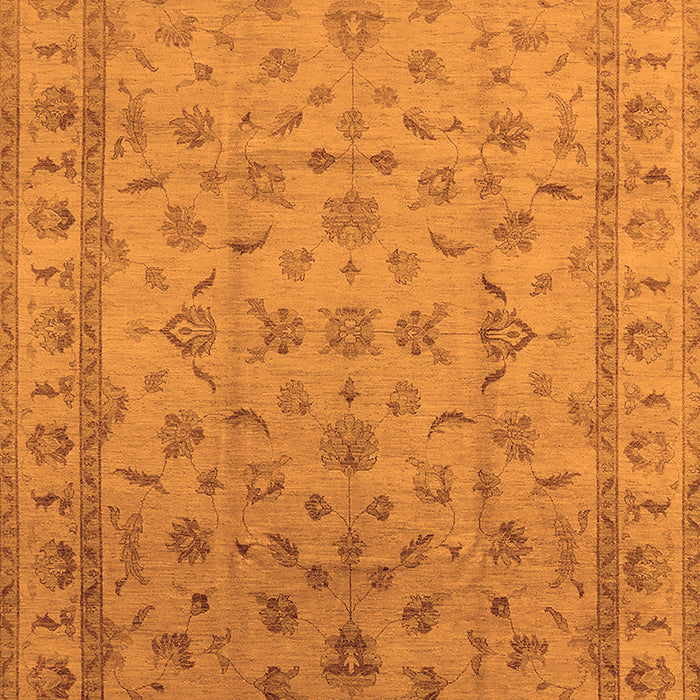 Oriental Orange Industrial Rug, urb701org