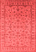 Oriental Red Industrial Area Rugs