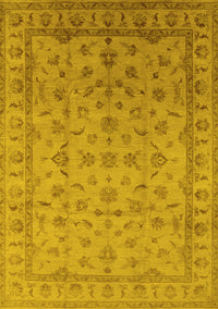 Oriental Yellow Industrial Rug, urb701yw