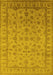 Oriental Yellow Industrial Rug, urb701yw