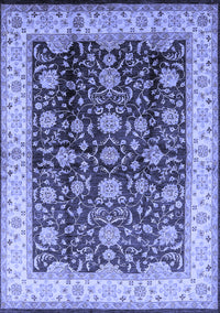 Oriental Blue Traditional Rug, urb702blu