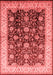 Oriental Red Traditional Area Rugs