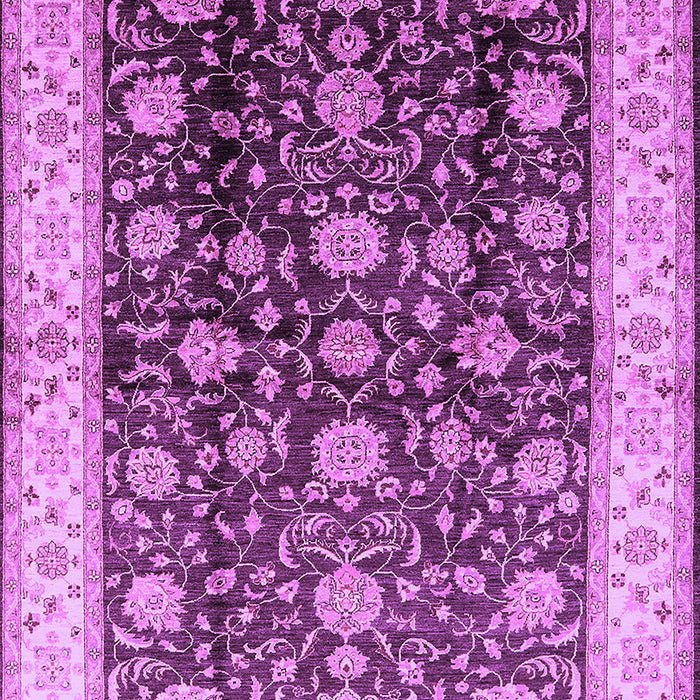 Machine Washable Oriental Purple Traditional Area Rugs, wshurb702pur