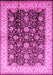 Oriental Pink Traditional Rug, urb702pnk